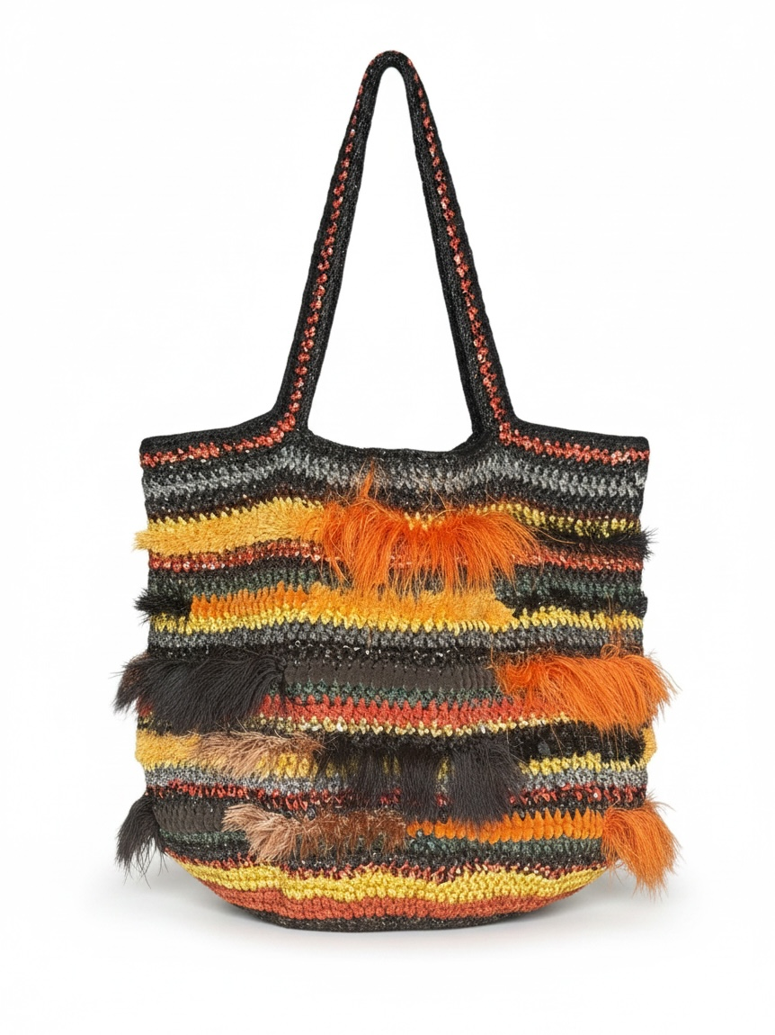 ILKNUR BAG - MULTICOLOR L