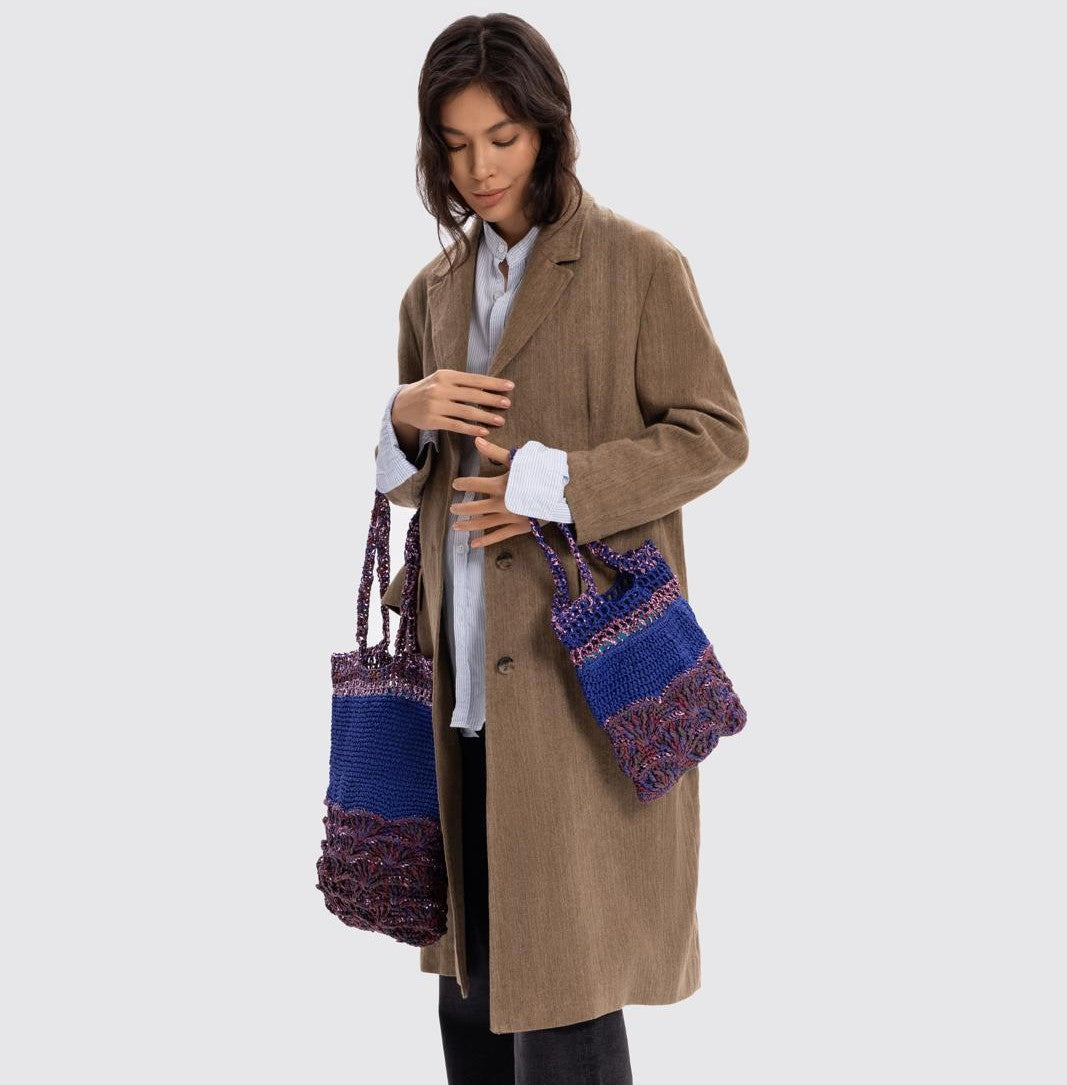 MIDIYE BAG - WHITE GREY