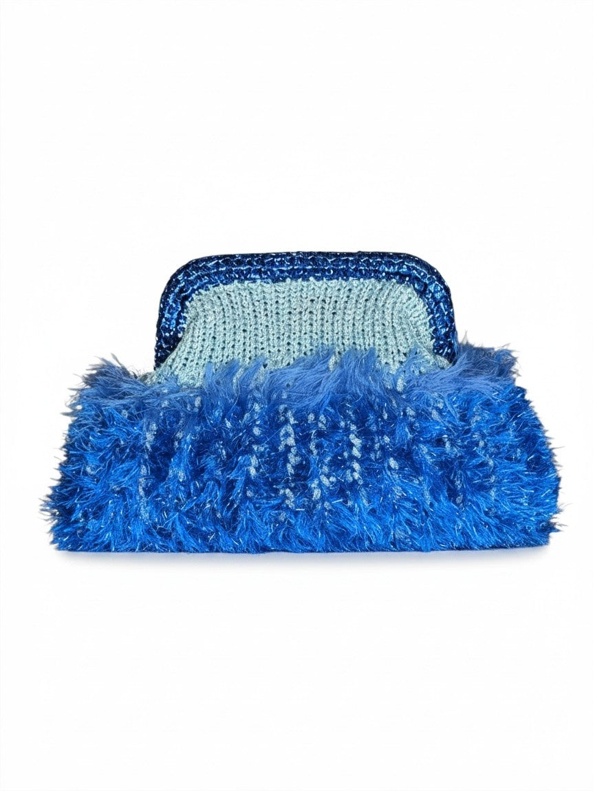 Pochette Tuy - Vert/Bleu