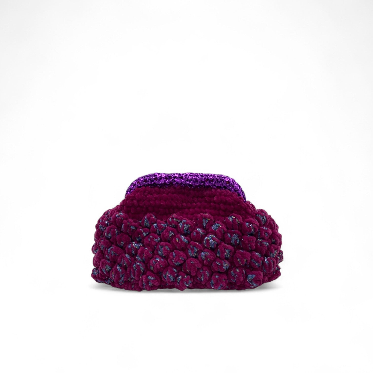 CANDY CLUCH -BURGUNDY