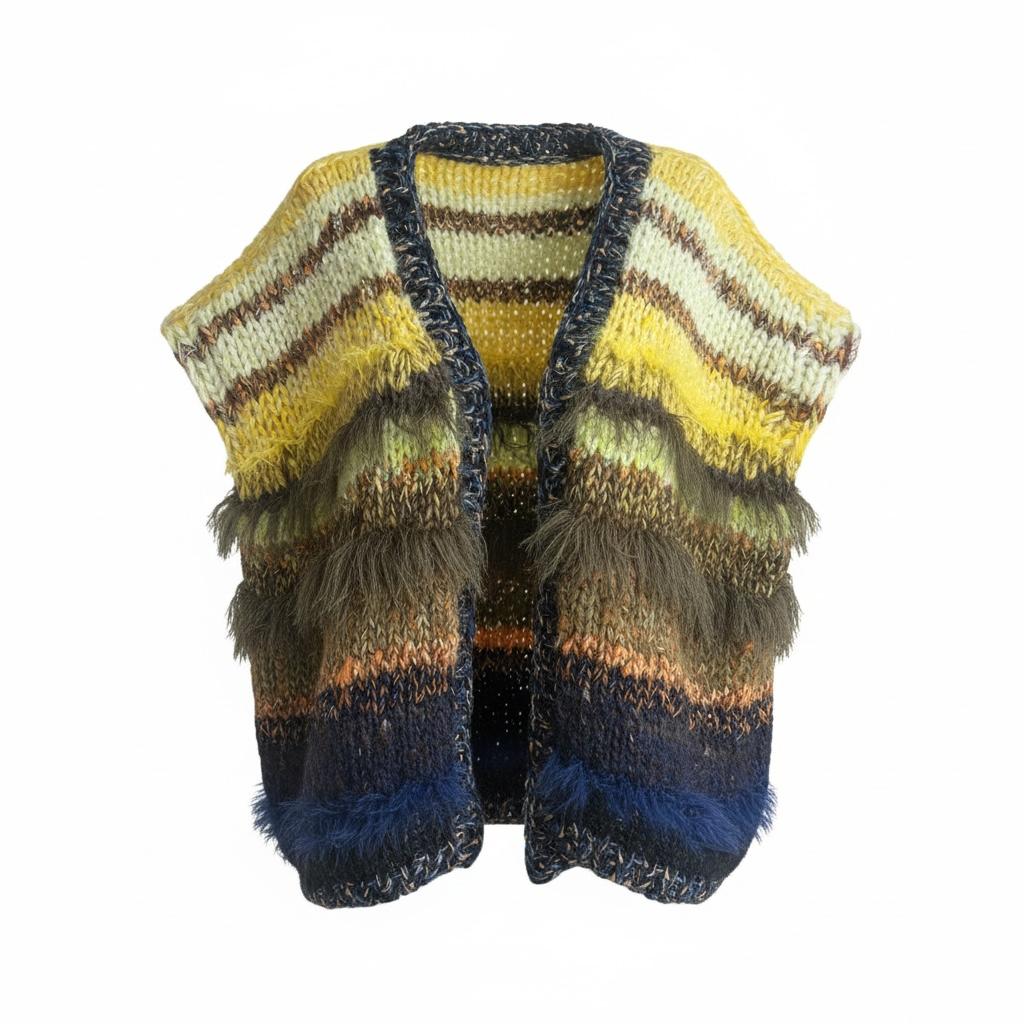 SLEVLESS CARDIGAN YASEMIN