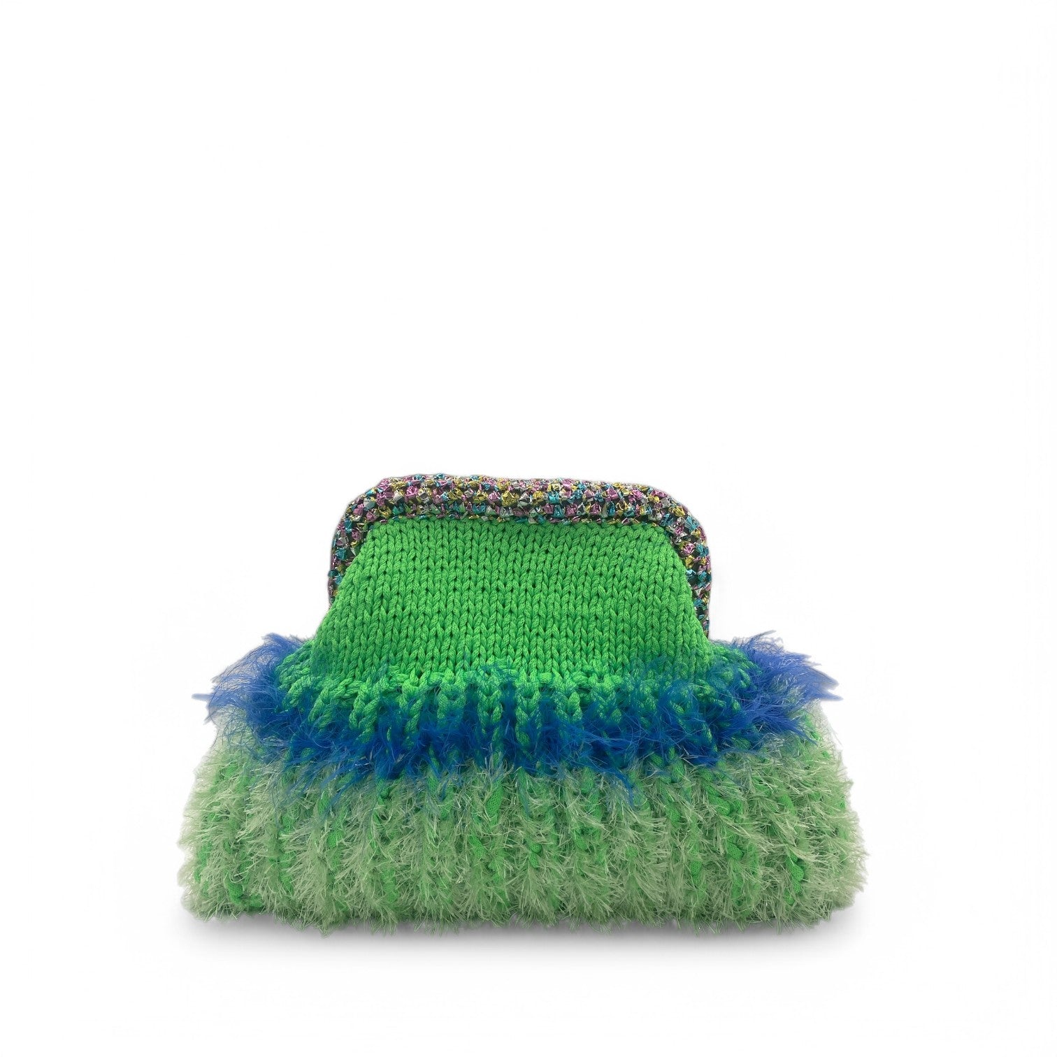 TUY  CLUCH - GREEN / BLUE