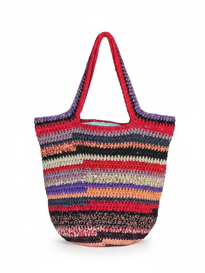 FERIHA BAG -MULTICOLOR M