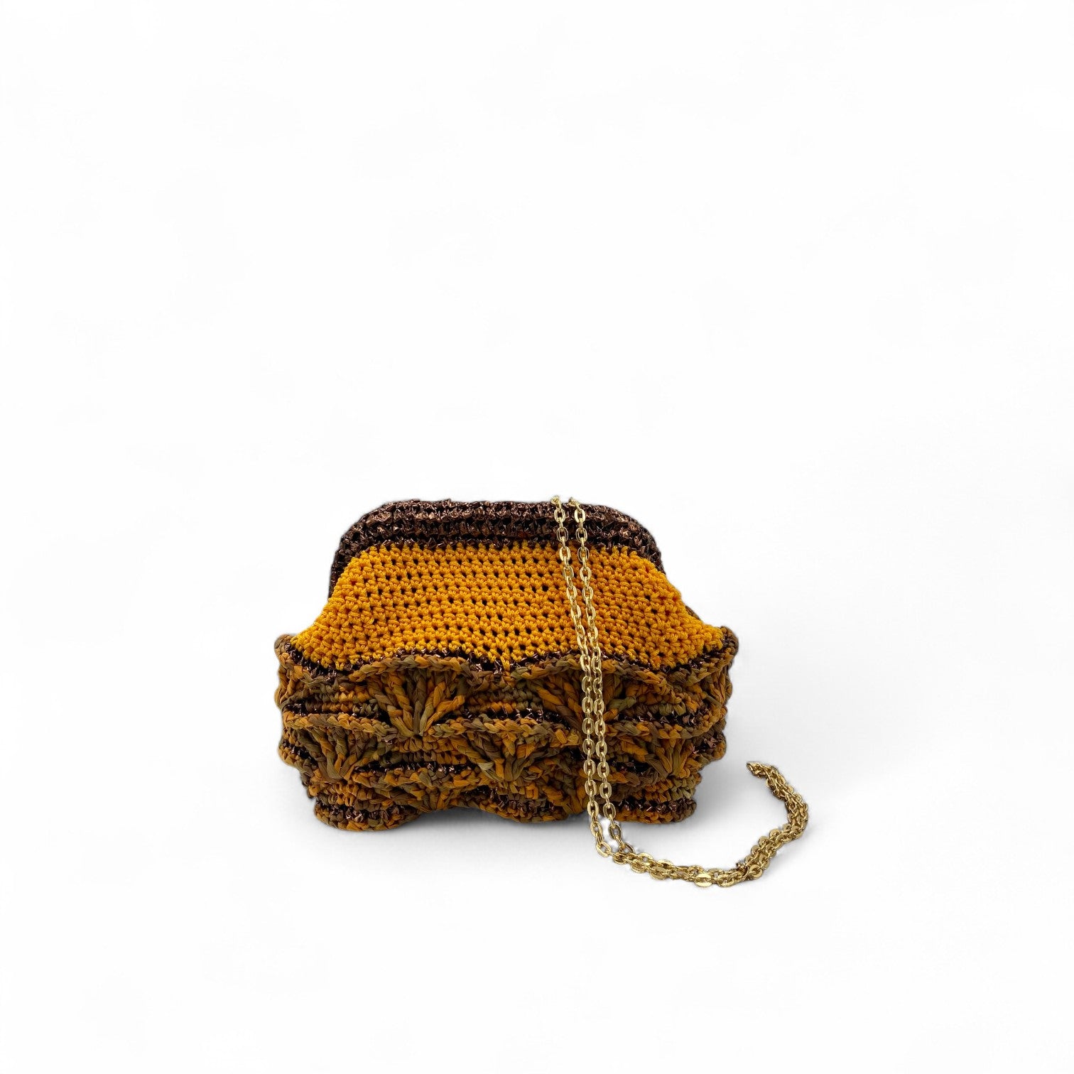 MIDIYE CLUCH - ORANGE BROWN