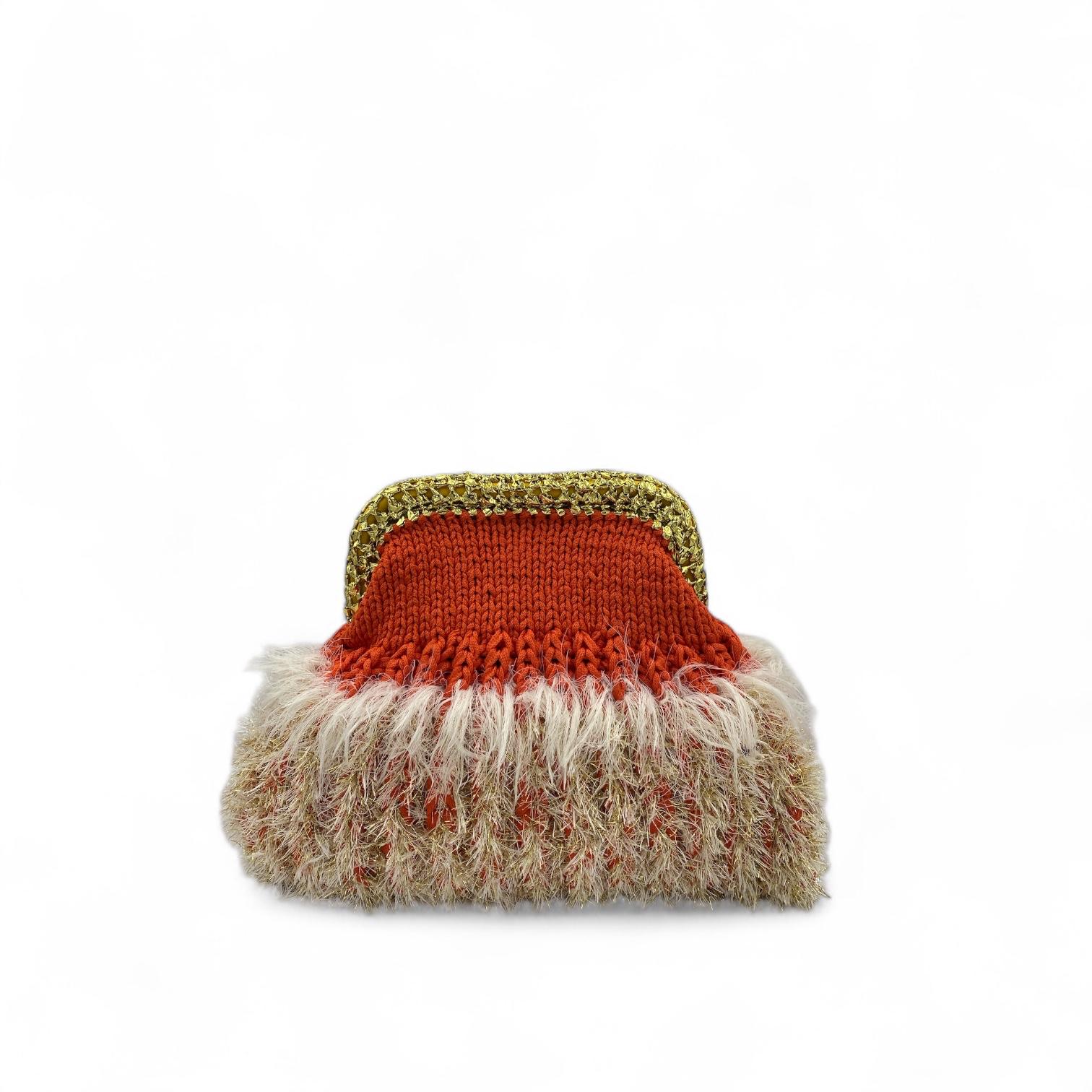 TUY  CLUCH ORANGE - GOLD