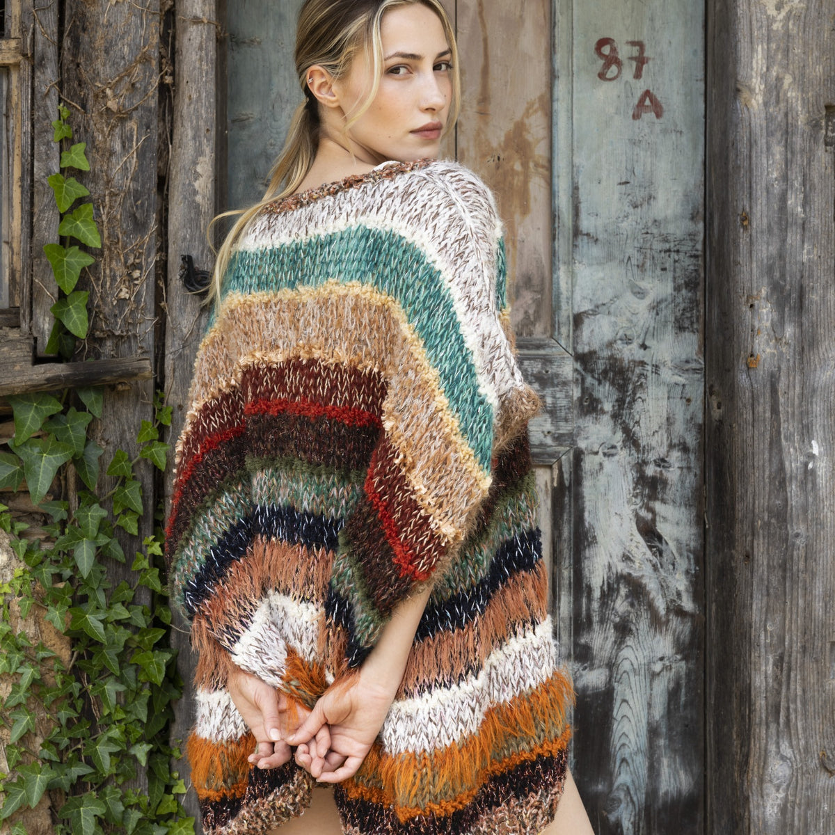 CARDIGAN SANS MANCHES YASEMIN